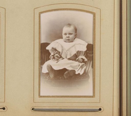 Portrait of a Seated Baby