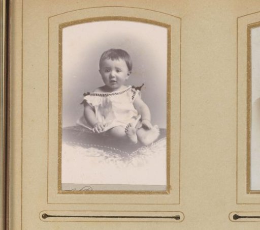 Portrait of a Seated Baby