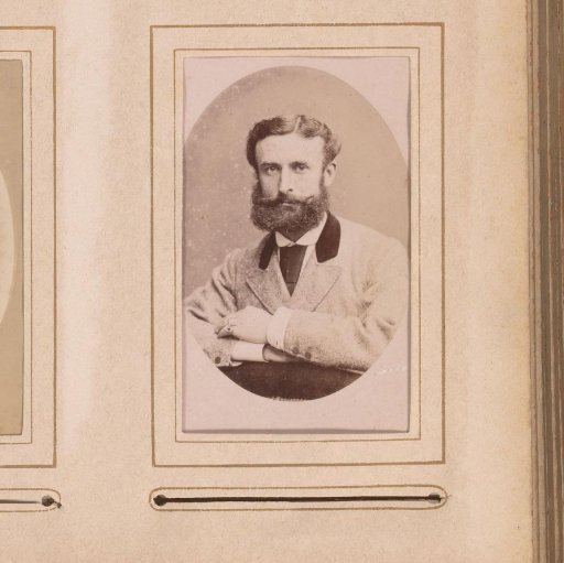 Portrait of a man with a beard