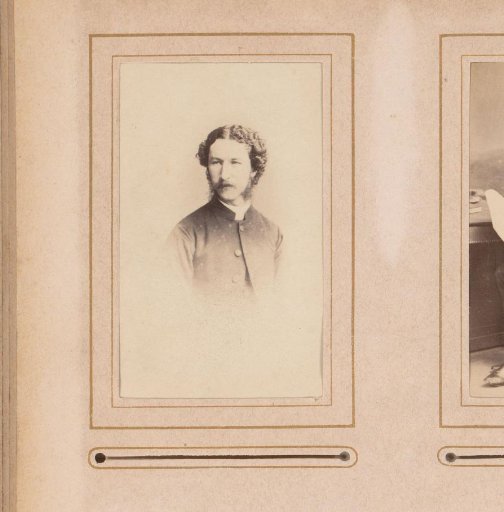 Portrait of a Man with Sideburns