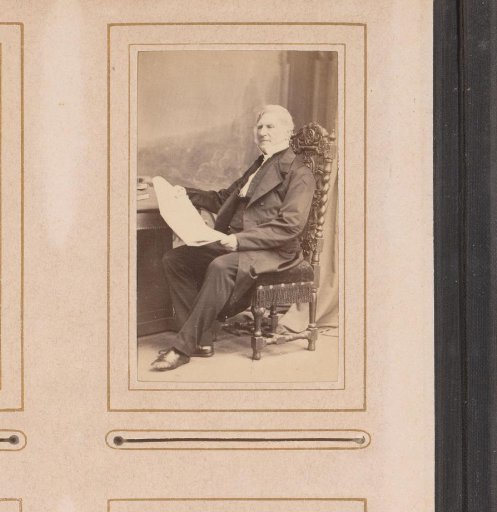 Portrait of a Seated Man with a Document