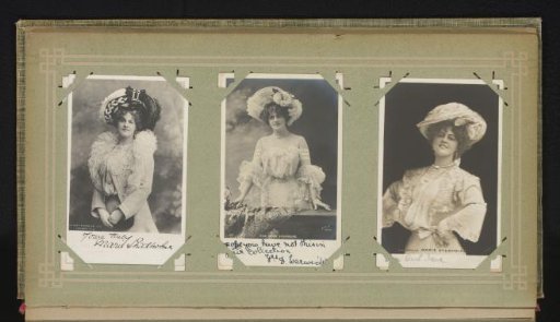 Three portraits of Marie Studholme