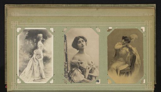 Three portraits of Lina Cavalieri