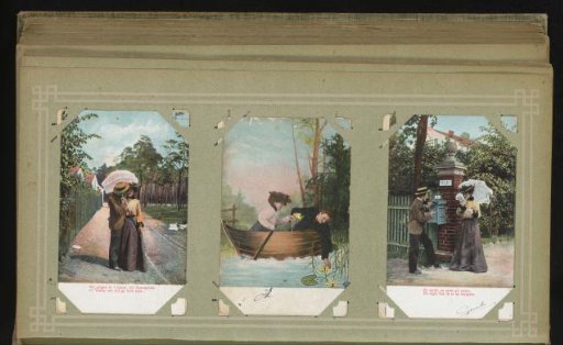 Three scenes with a couple in love