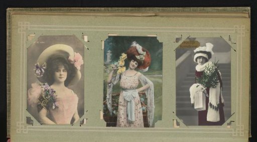 Three portraits of women, including Elise de Vere