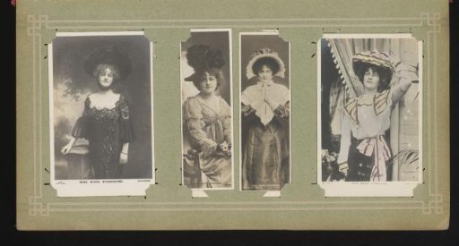Four portraits of Marie Studholme