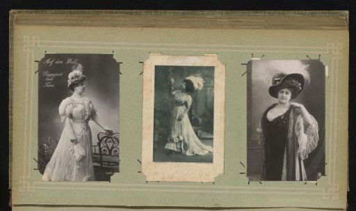 Three portraits of women