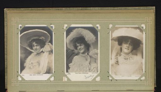 Three portraits of Marie Studholme