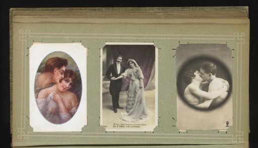 Three portraits of lovers