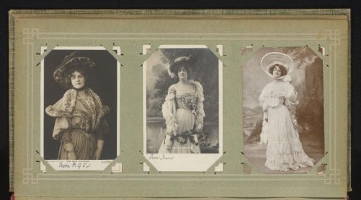 Three portraits of Marie Studholme