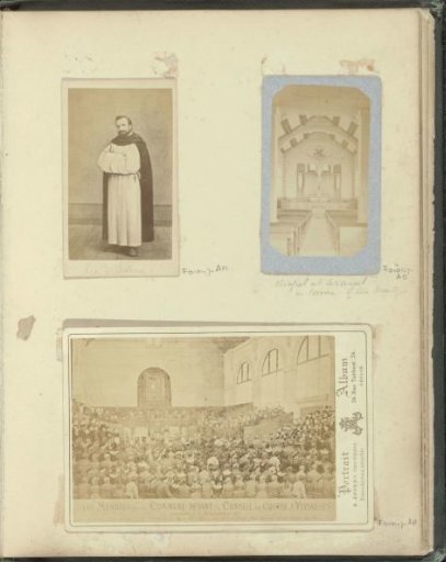 Photomontage of the court-martial in Versailles: pronouncement of the sentence against the members of the Paris Commune