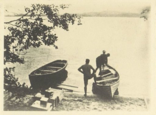 Pupils of Schule Schloss Salem on a boat trip on Finnish lakes