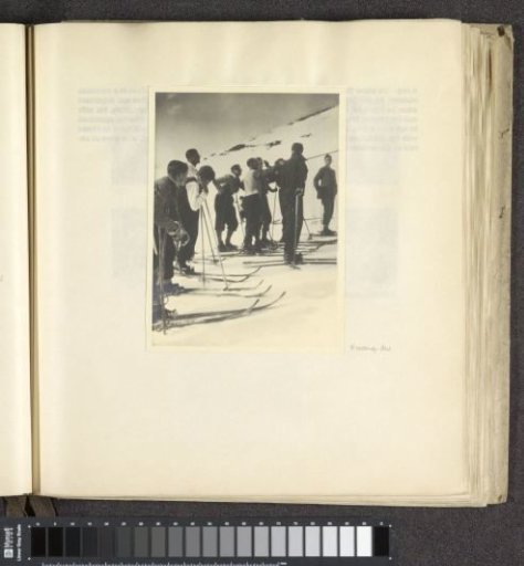 Pupils of Schule Schloss Salem on a skiing trip in Unterengadin