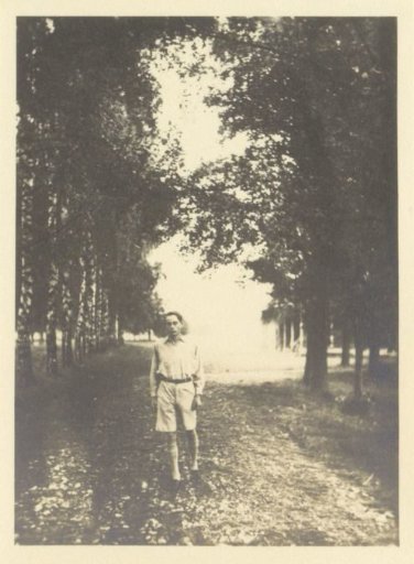Pupil of Schule Schloss Salem during a Sunday morning walk