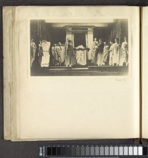 Pupils of Schule Schloss Salem during a dramatic performance