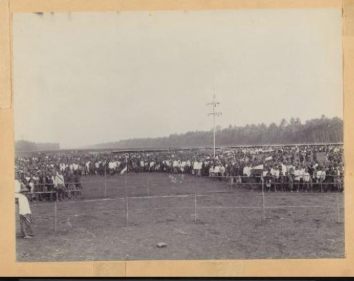Crowd at an unknown event in the Dutch East Indies