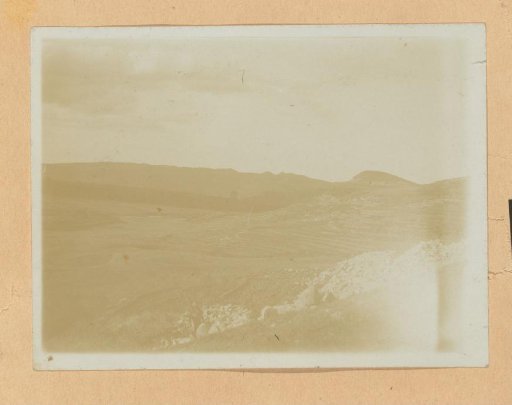 Mountain landscape, probably in the Dutch East Indies