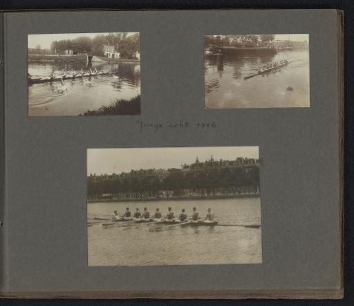 Three Photos of the Jonge Eight in Action