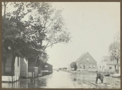 Houses on the Krommert in Amsterdam