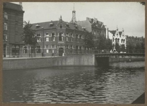 Buildings on the corner of the Da Costakade and the Potgieterstraat in Amsterdam