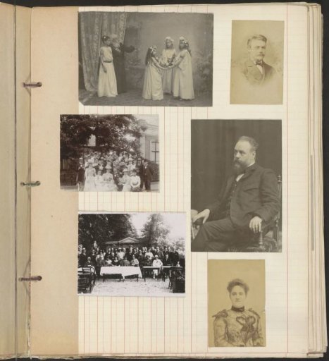 Portraits of unknown persons