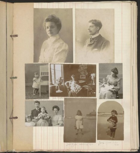 Portraits of unknown persons