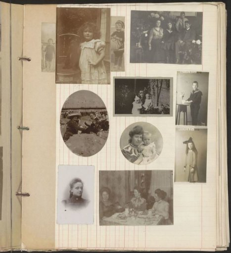 Portraits of unknown persons