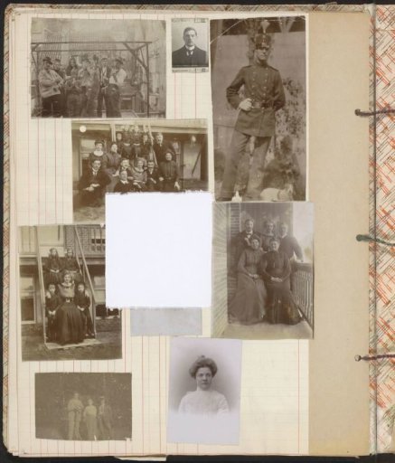 Portraits of unknown persons