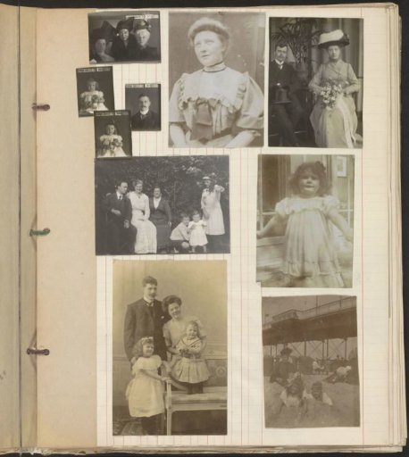 Portraits of unknown persons