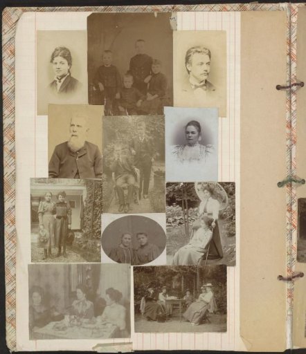 Portraits of unknown persons