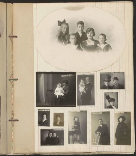 Portraits of unknown persons