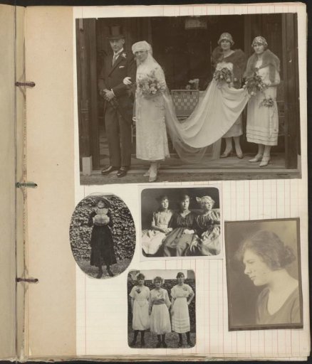 Portraits of unknown persons