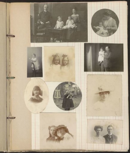 Portraits of unknown persons