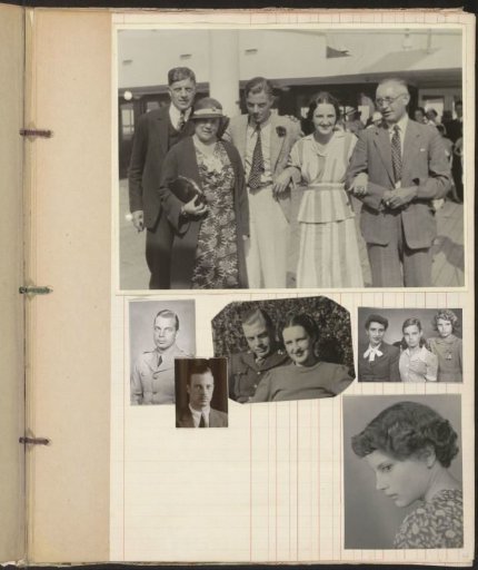Portraits of unknown persons