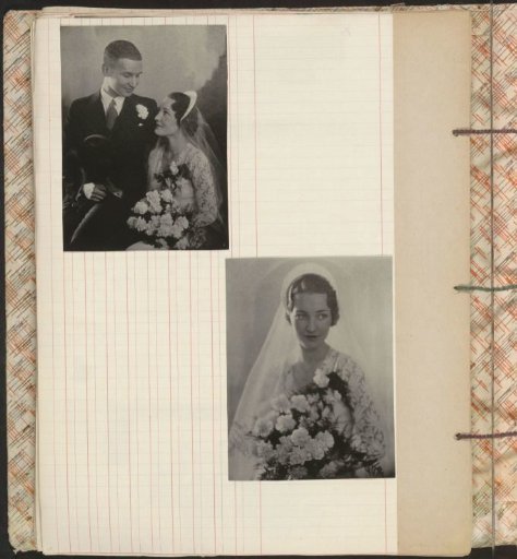 Wedding portraits of an unknown couple