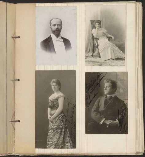 Portraits of unknown persons