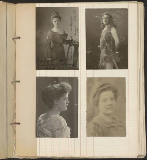 Portraits of unknown persons