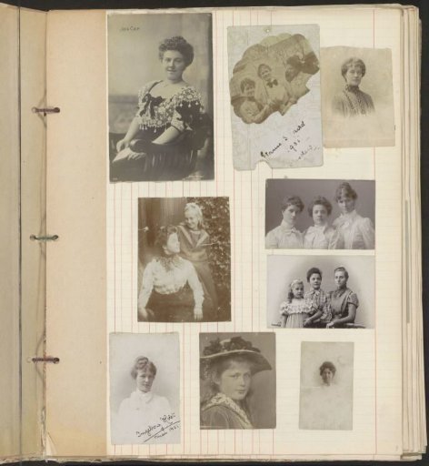 Portraits including that of the singer Julia Culp