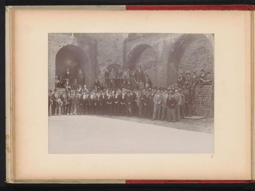 Group portrait of the Amsterdam Student Corps