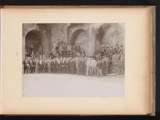 Group portrait of the Amsterdam Student Corps