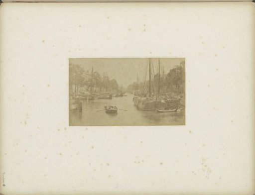 View of the Nieuwehaven in Rotterdam