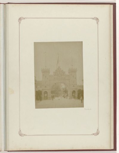 Triumphal Arch on the Hout in Haarlem