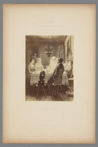 Photographic reproduction of Easter Eve by Moritz Daniel Oppenheim
