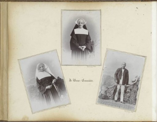 Portrait of a nun, member of a building committee in Batavia