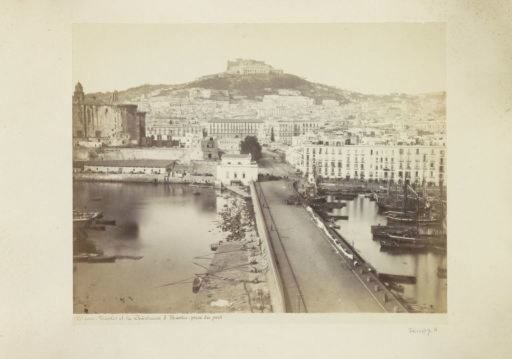 Naples Seen from the Harbour, with the Monastery of San Martino on the Mountain Top