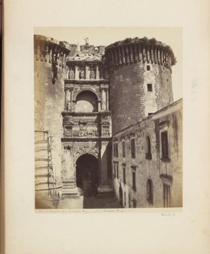 Triumphal Arch and Tower of the Castel Nuovo in Naples