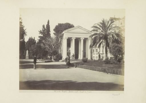 Temple of Virgil in the Royal Garden in Naples