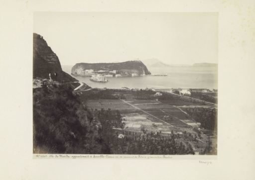 View of the Island of Nisida near Naples