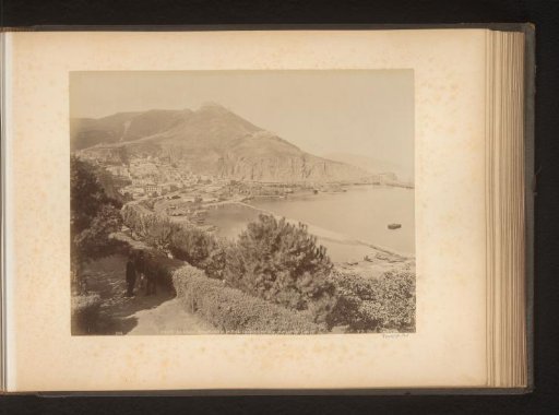View of the harbour of Oran