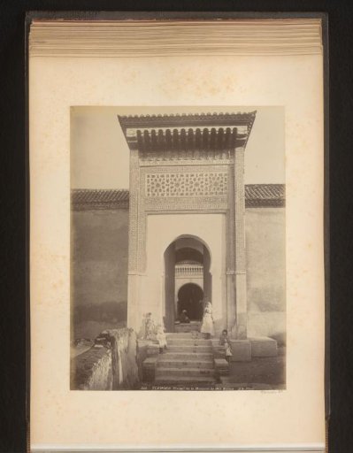 Gate of the Sidi El Haloui Mosque at Tlemcen